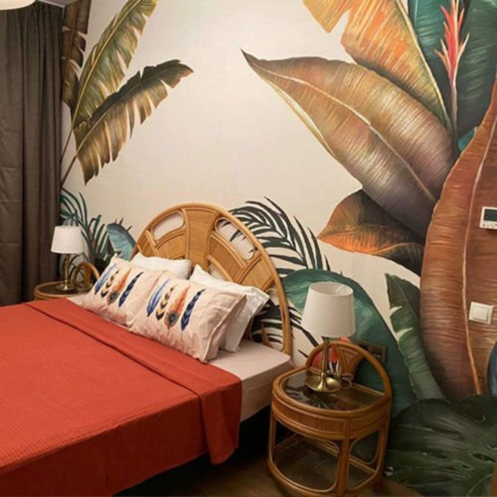 Papier peint chambre de Leyla (Bensu Soral), série Cam Tavanlar
