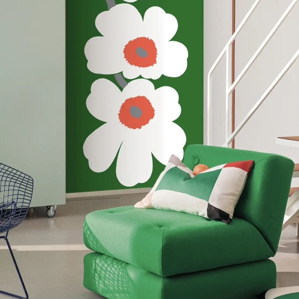 Panneau mural Marimekko coquelicot