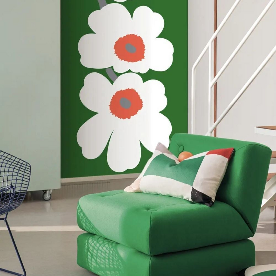 Panneau mural Marimekko coquelicot