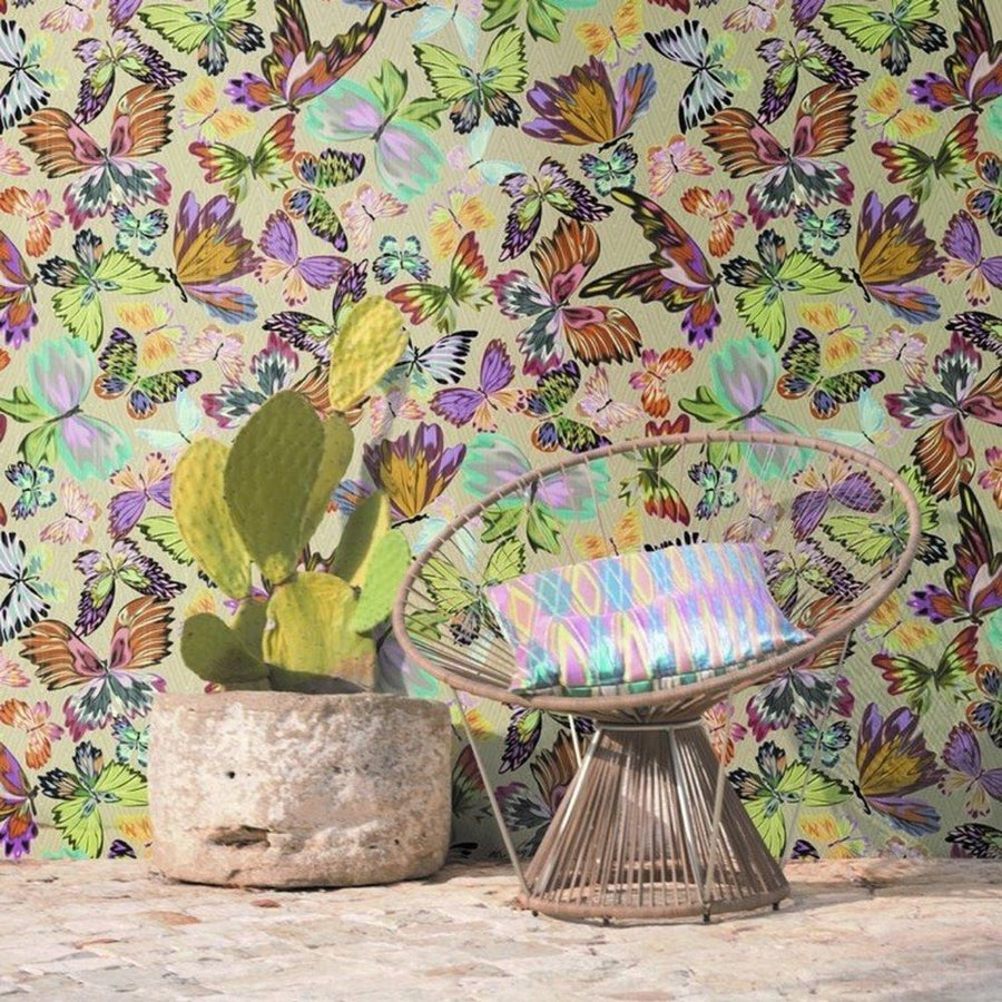 Papier peint Missoni Home 2 Vanessa aux papillons