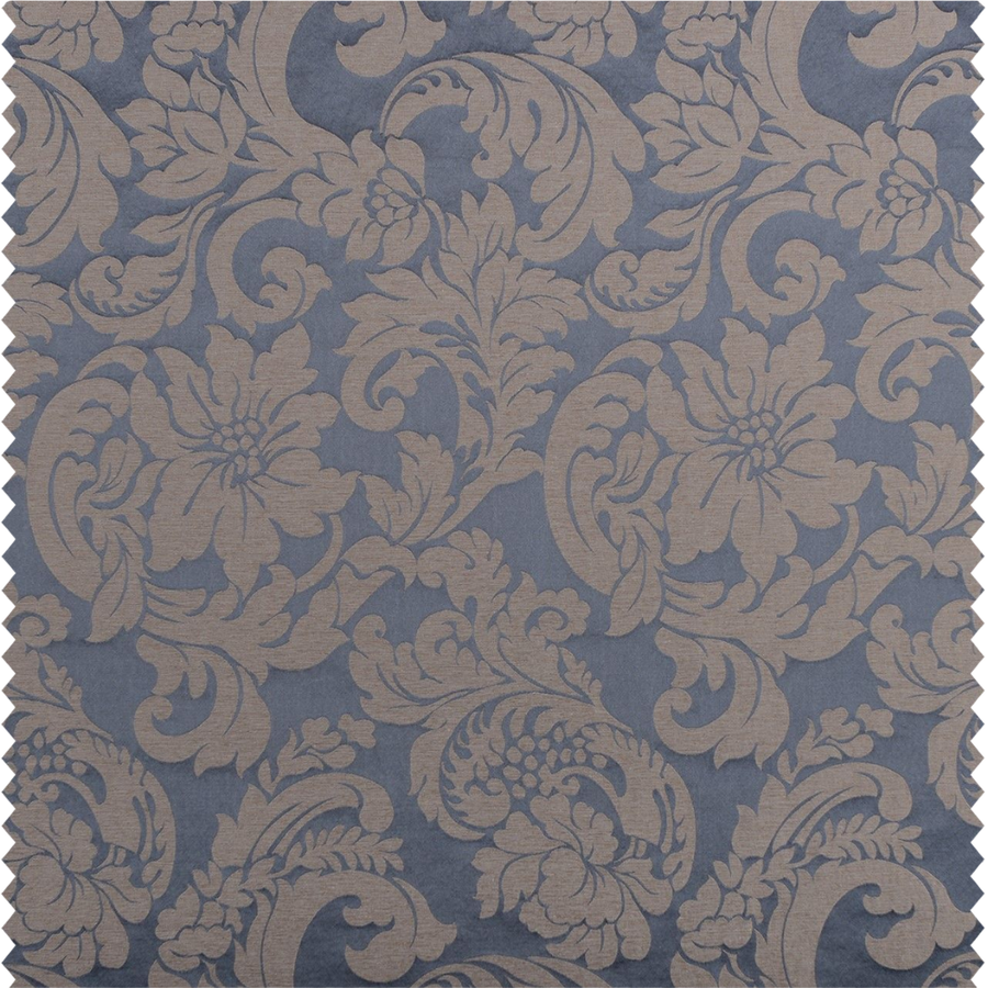 Tissu d'ameublement coordonné motif classique fleuri