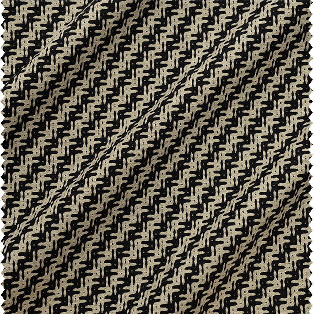 Tissu d'ameublement à motif chevrons