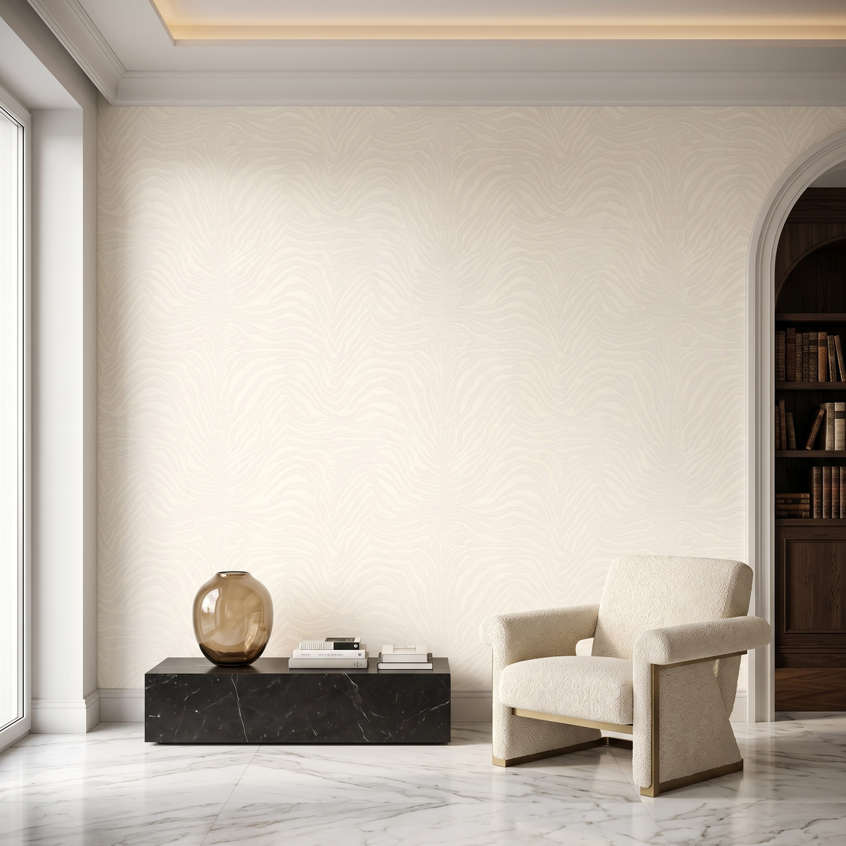 Papier peint collection Dolce Gabbana motif zèbre