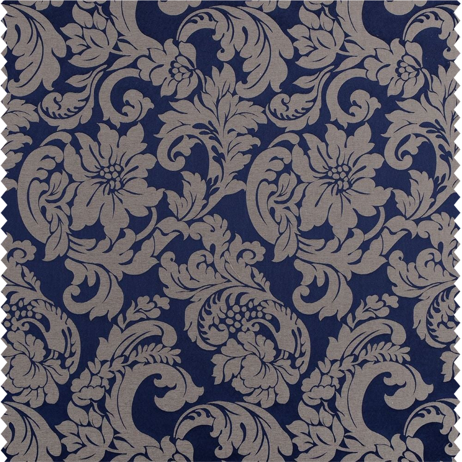 Tissu d'ameublement coordonné motif classique fleuri