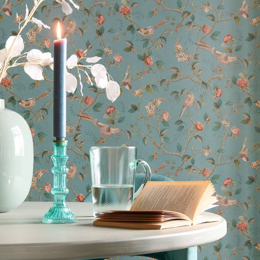 Papier peint collection Pip Studio 6 oiseaux sur les branches