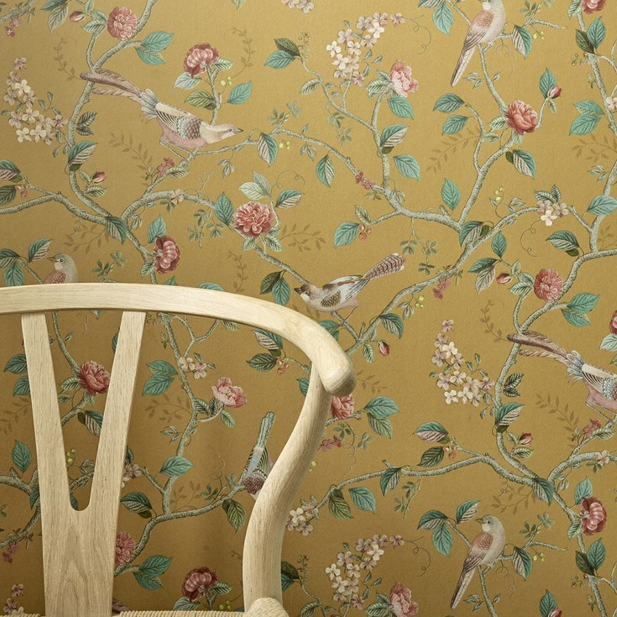 Papier peint collection Pip Studio 6 oiseaux sur les branches
