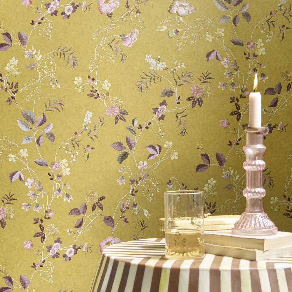 Papier peint collection Pip Studio 6 petites fleurs