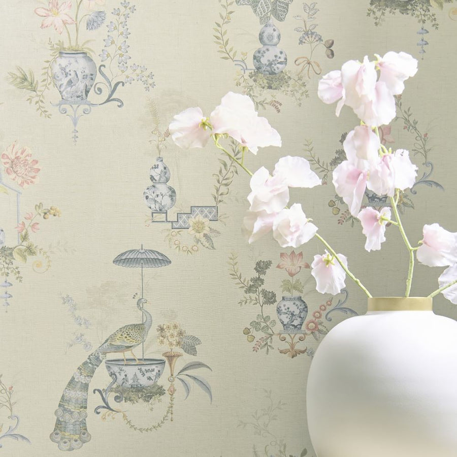 Papier peint collection Pip Studio 6 Ceramic Garden Oriental Foliage