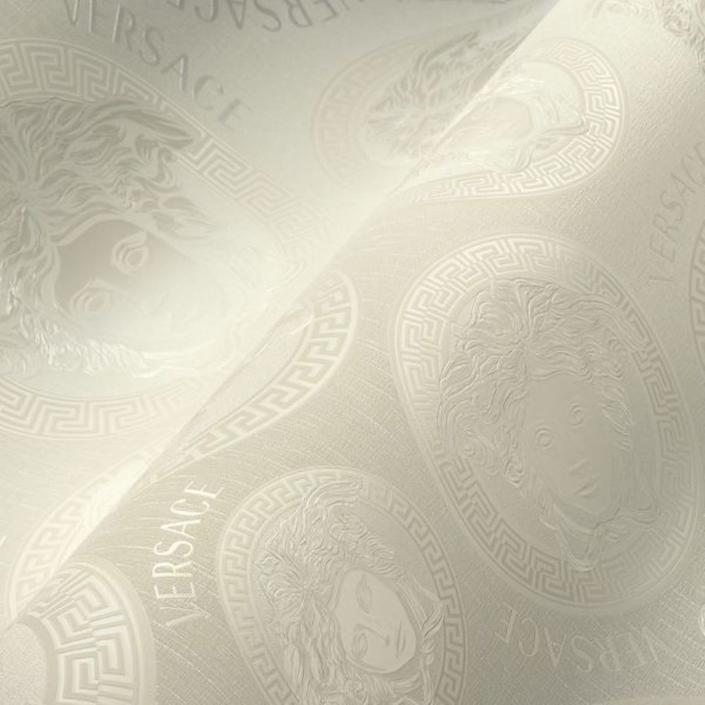 Papier peint Versace 5 Virtus crème