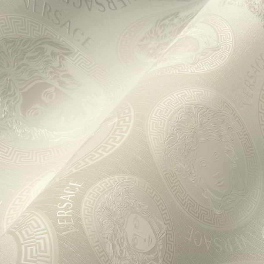 Papier peint Versace 5 Virtus crème