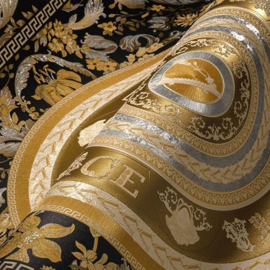 Papier peint collection Versace 5 motif baroque
