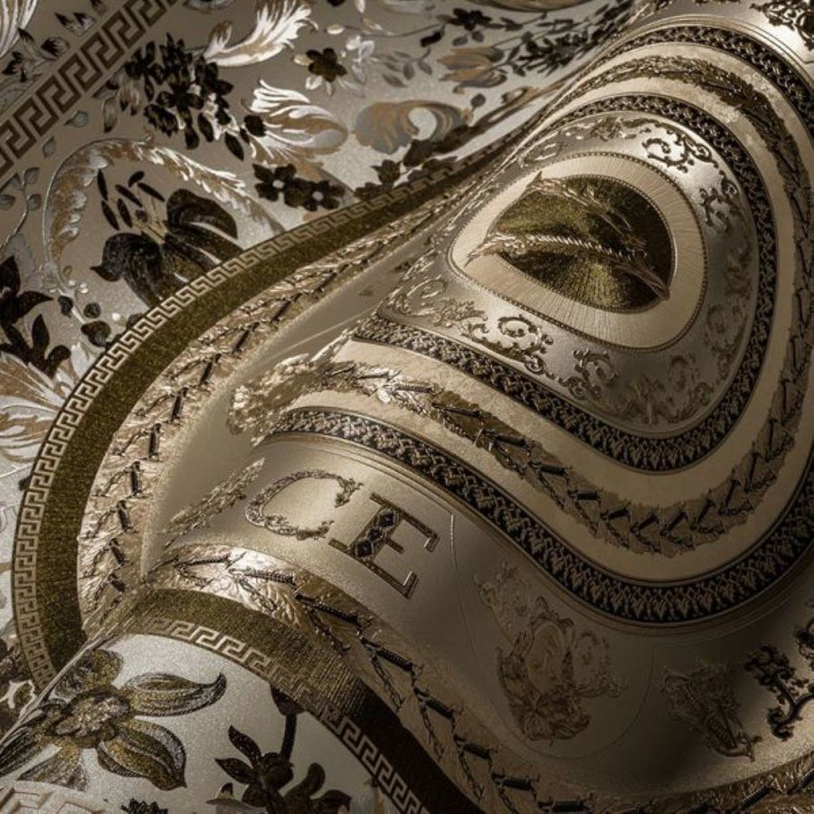 Papier peint collection Versace 5 motif baroque