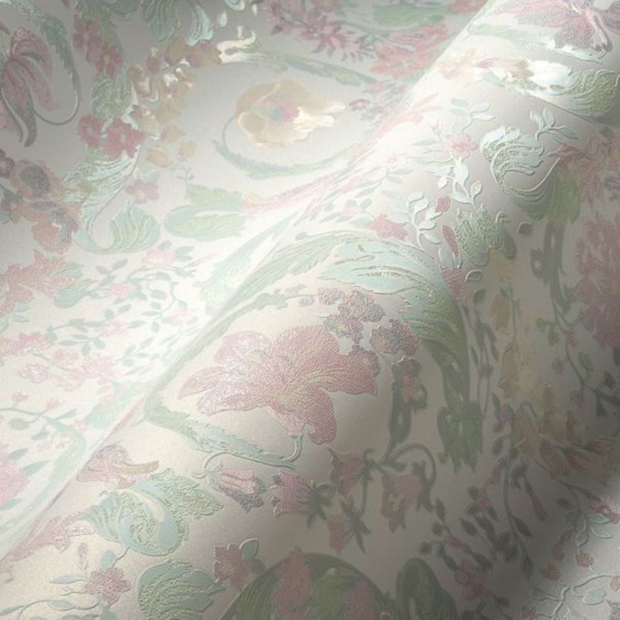 Papier peint Versace 5 Virtus fleurs douces