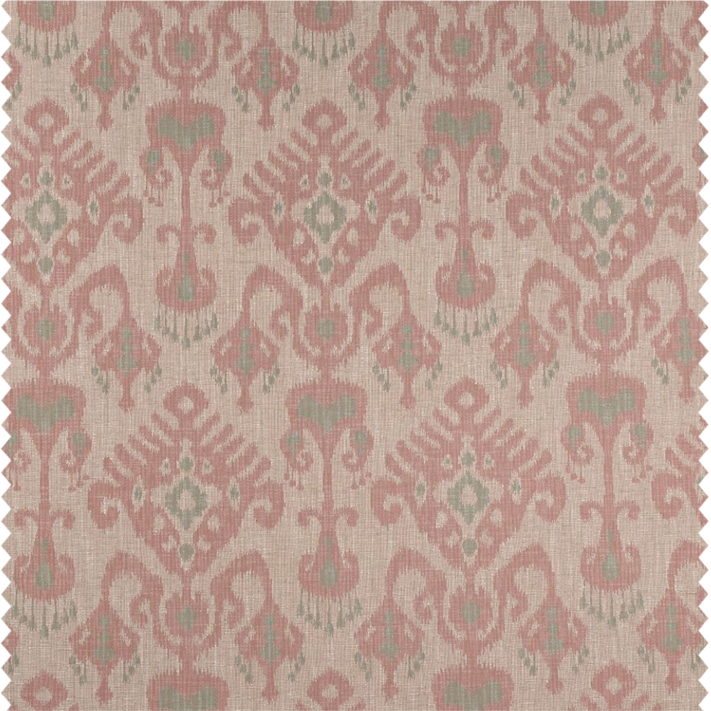Tissu d'ameublement exclusif coordonné à motifs ethniques