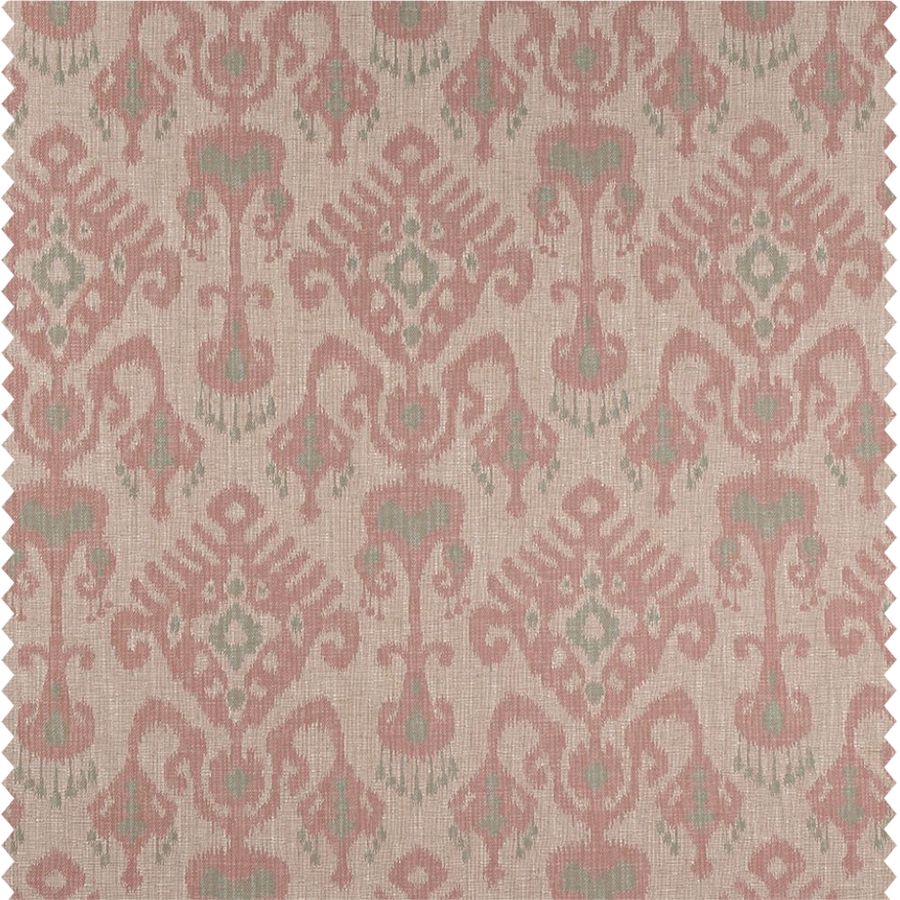Tissu d'ameublement exclusif coordonné à motifs ethniques