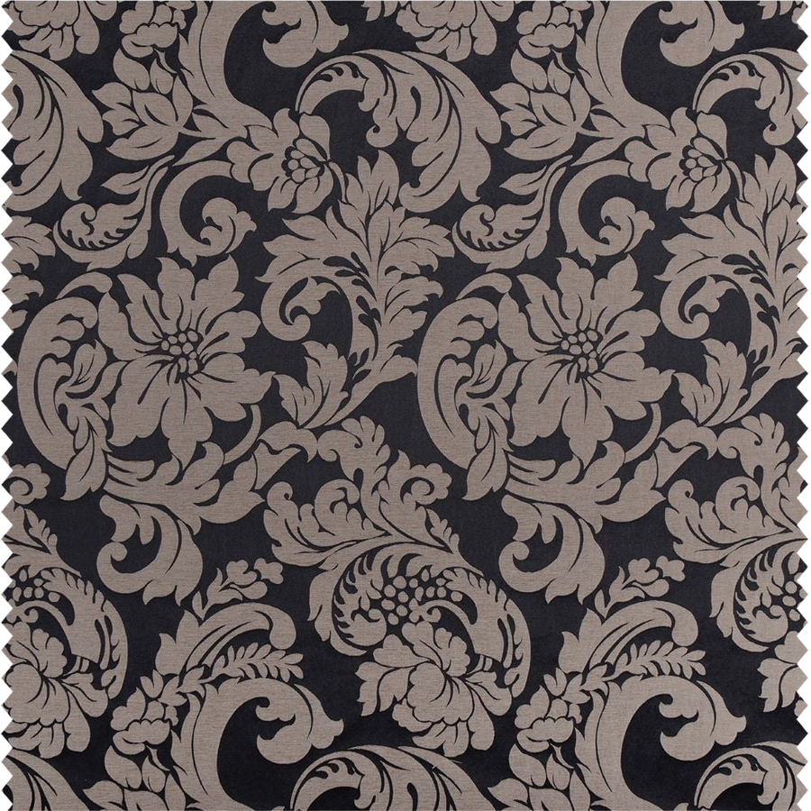 Tissu d'ameublement coordonné motif classique fleuri