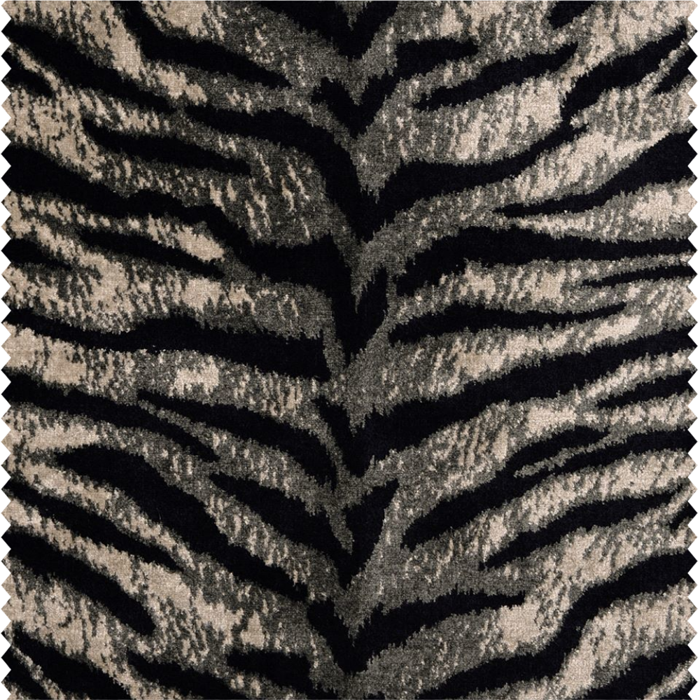 Tissu d'ameublement à motif tigre