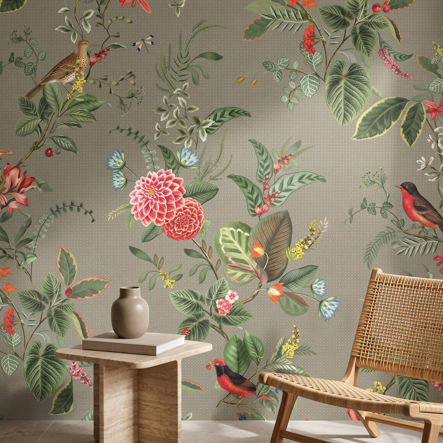 Papier peint Pip Studio Botanic Florist grandes fleurs