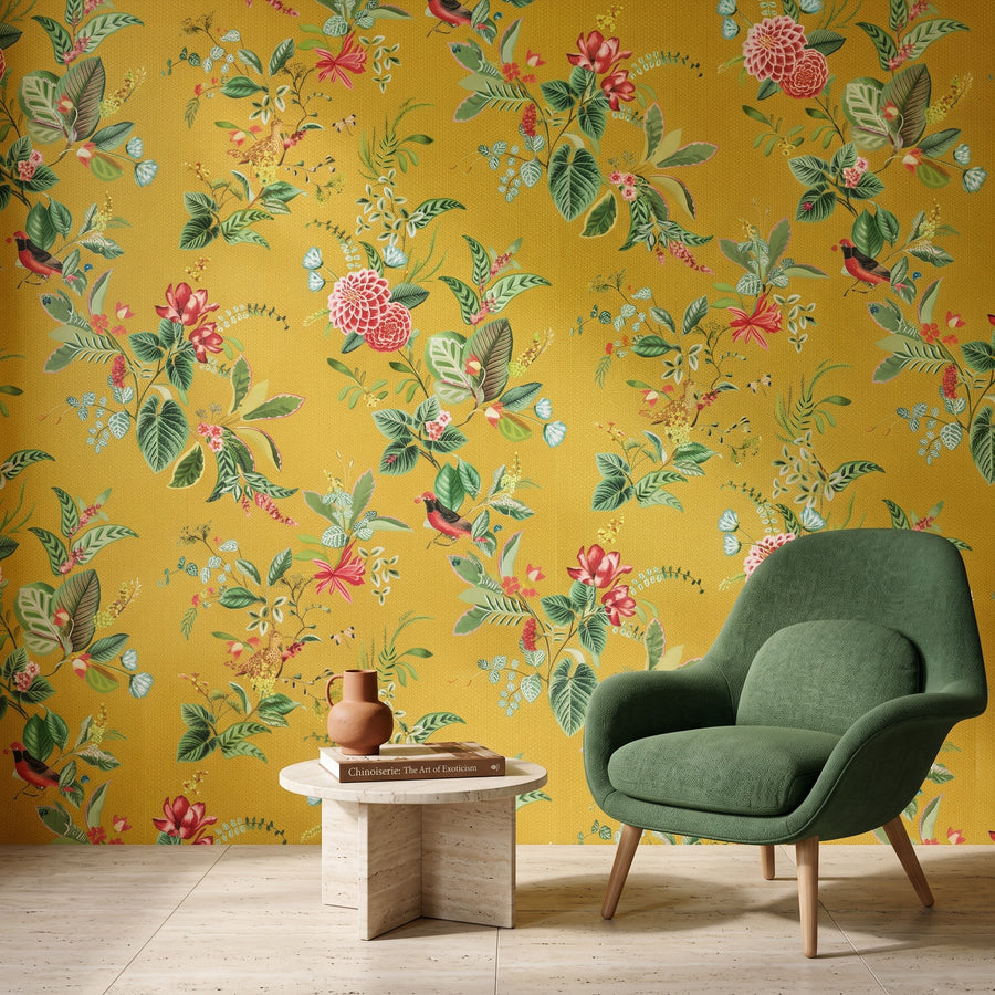 Papier peint Pip Studio botanique Florist grandes fleurs