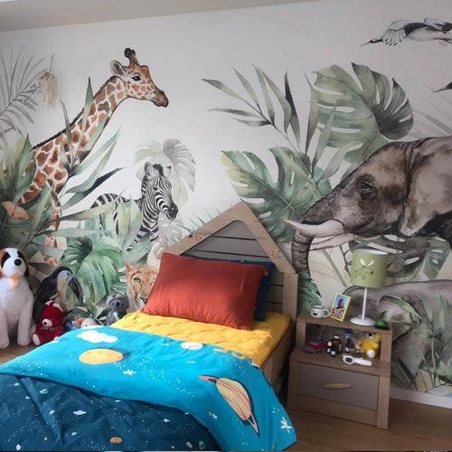 Papier peint de la chambre de Batu (Umut Kaplıca), série İyilik