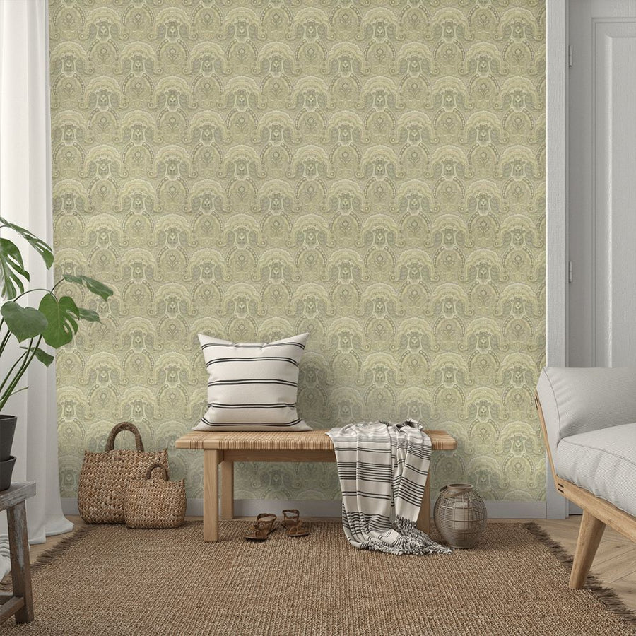 Papier peint Ralph Lauren Crayford Paisley motif cachemire