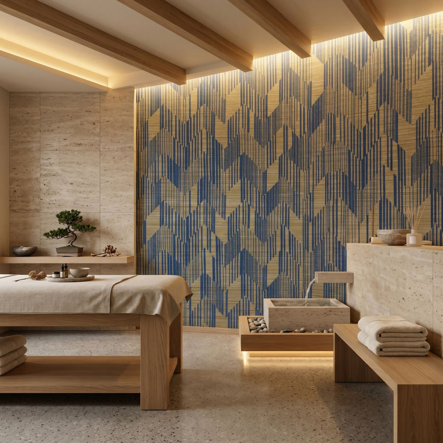 Papier peint collection Missoni Home 5 Birch aspect natte