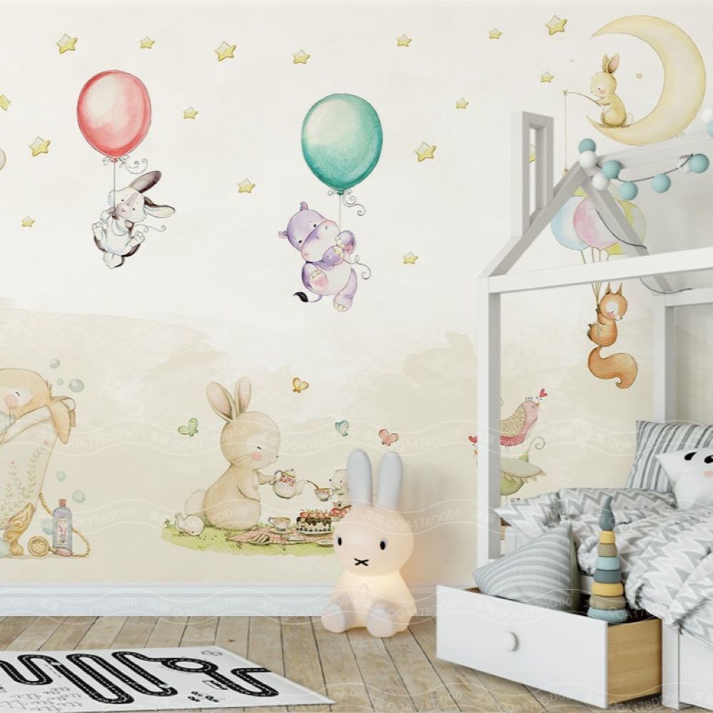 Papier peint Cute Animals petits lapins