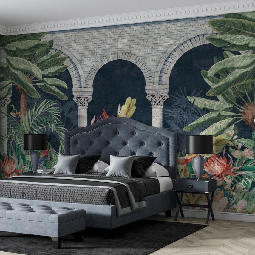 Papier peint Uva remparts parmi les plantes tropicales