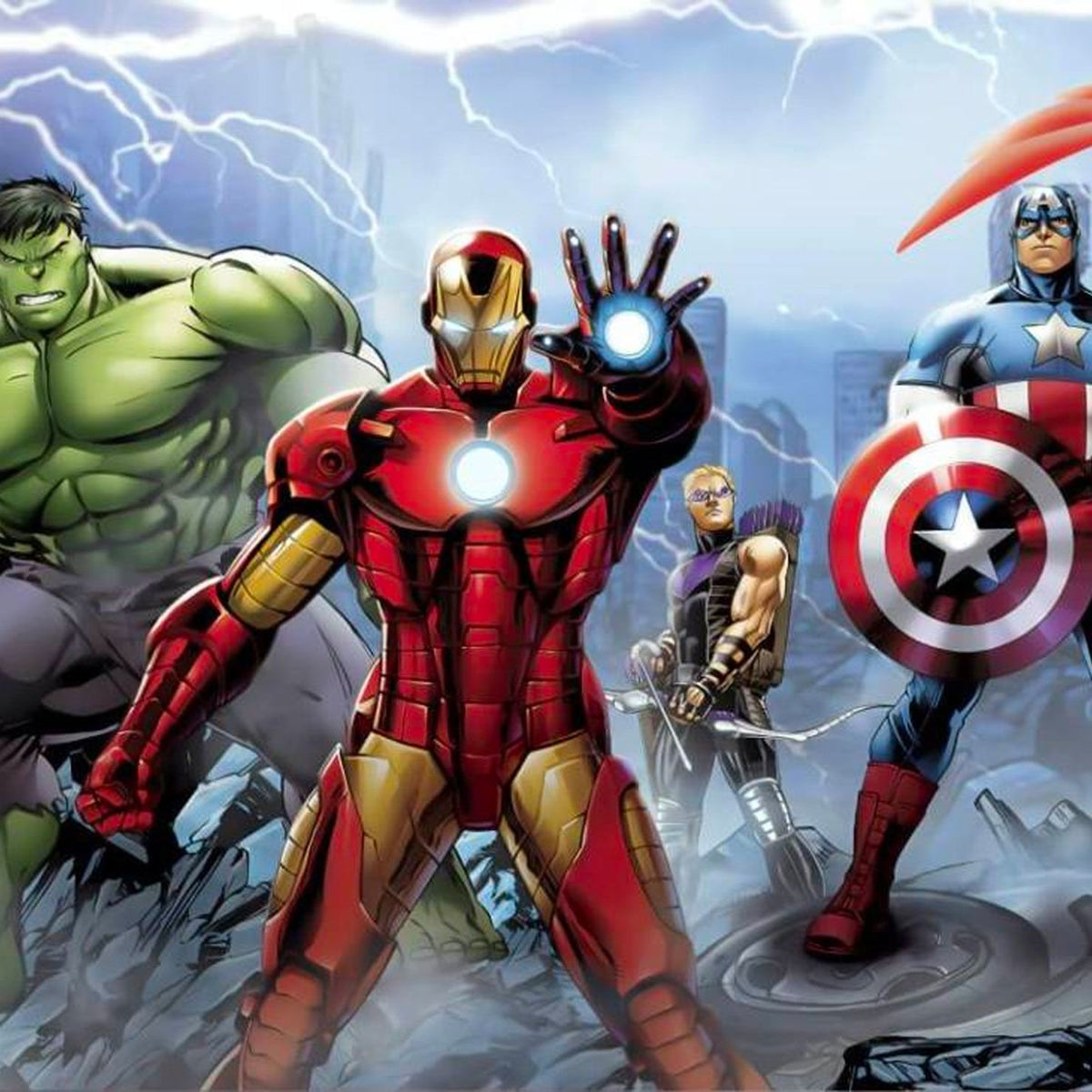 Papier peint Uva héros Avengers II