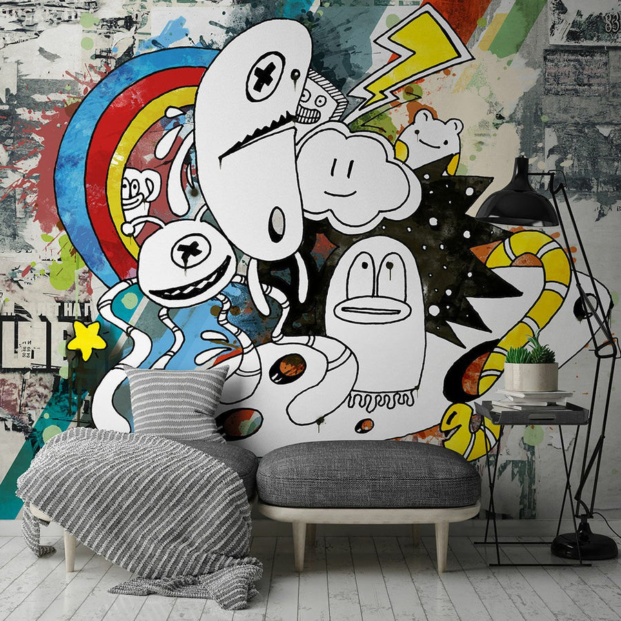 Papier peint Uva Moon 37 extraterrestre