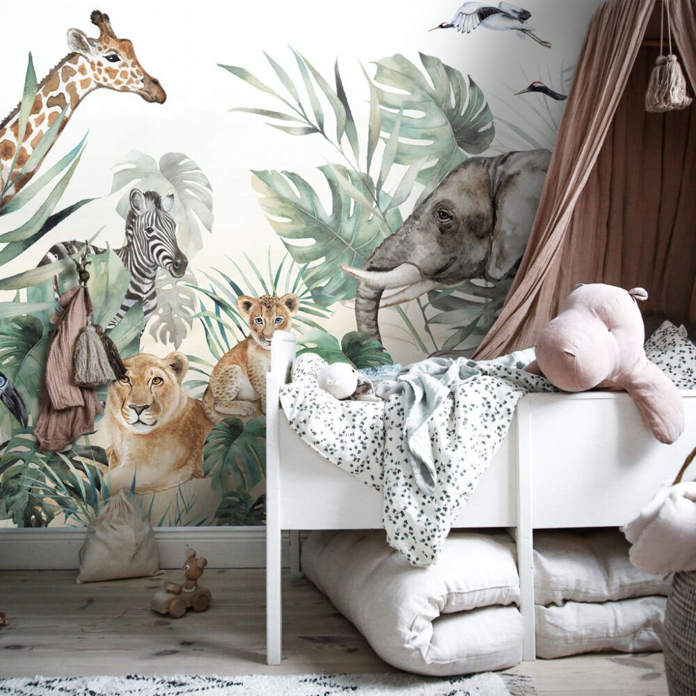 Papier peint Uva collection animaux exotiques