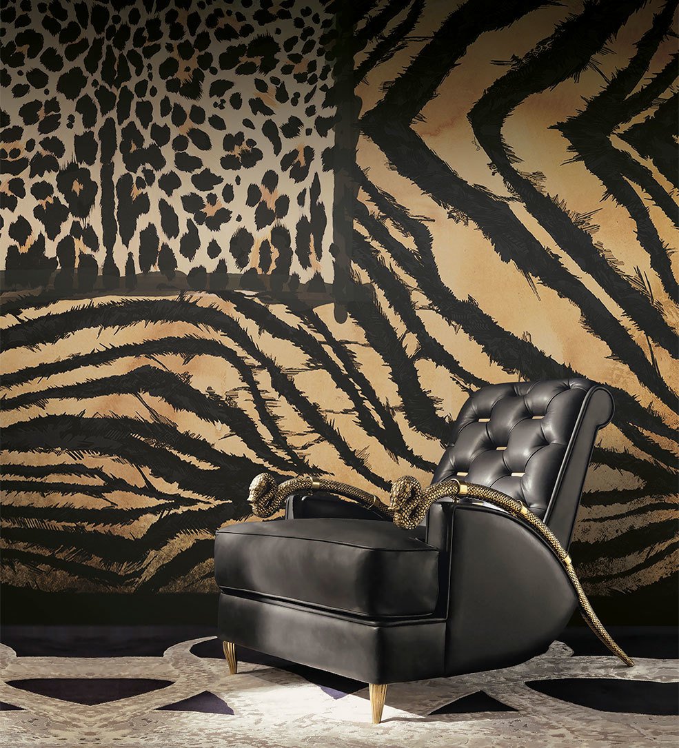 Collection Roberto Cavalli n° 8 papier panoramique