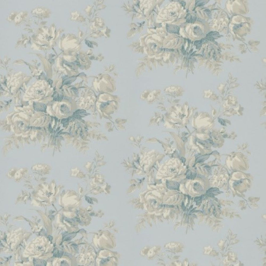 Papier peint Ralph Lauren bouquet de fleurs parchemin