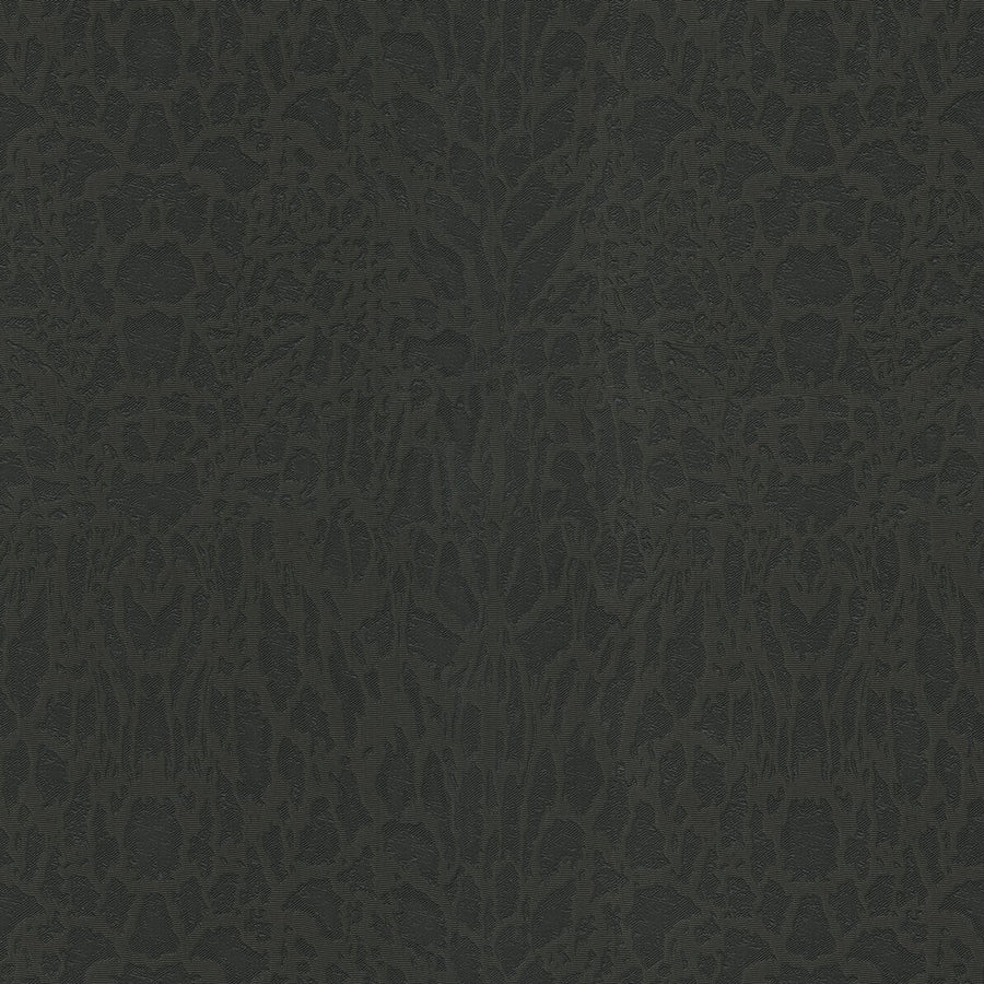 Papier peint Roberto Cavalli motif léopard noir