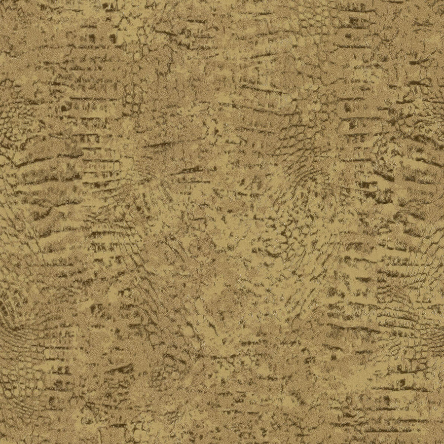 Papier peint Roberto Cavalli patiné brun texturé