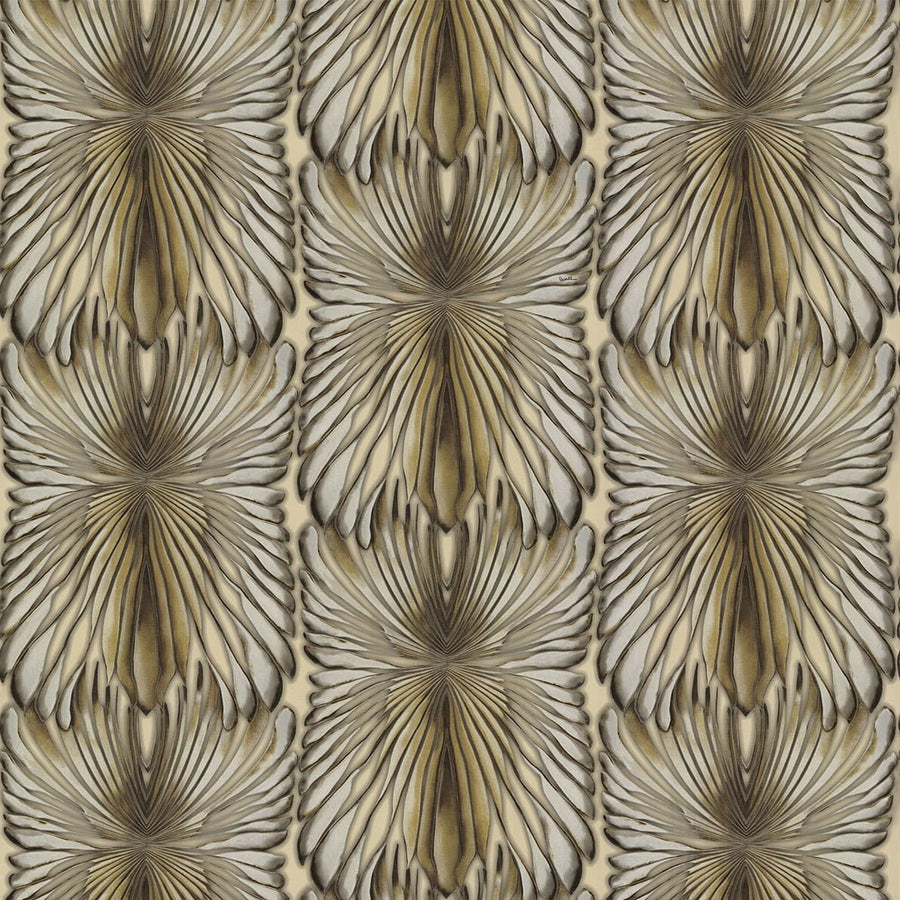 Collection Roberto Cavalli n° 8 à motif brun et vison