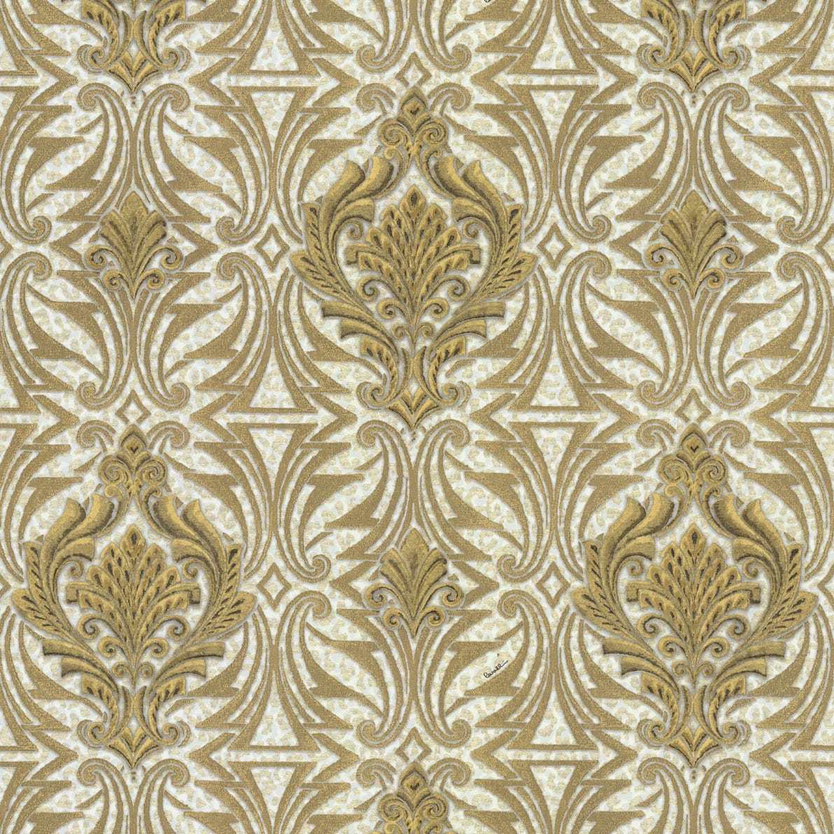Collection Roberto Cavalli n° 8 cachemire brun et crème