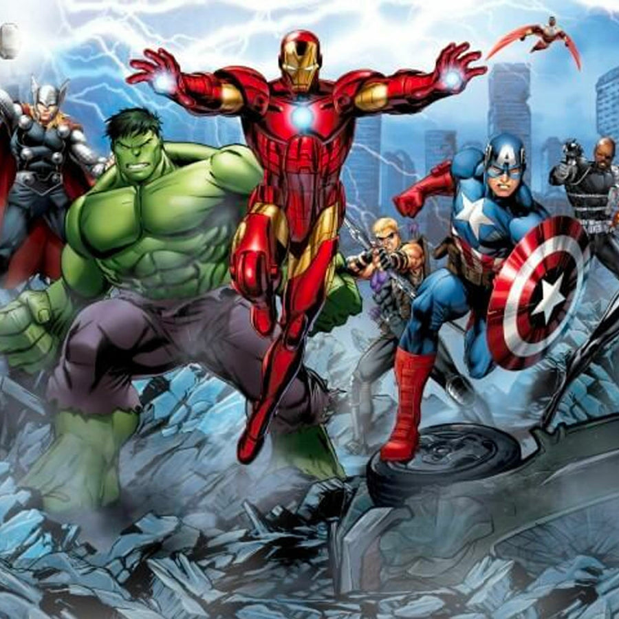 Papier peint Uva héros Avengers VI