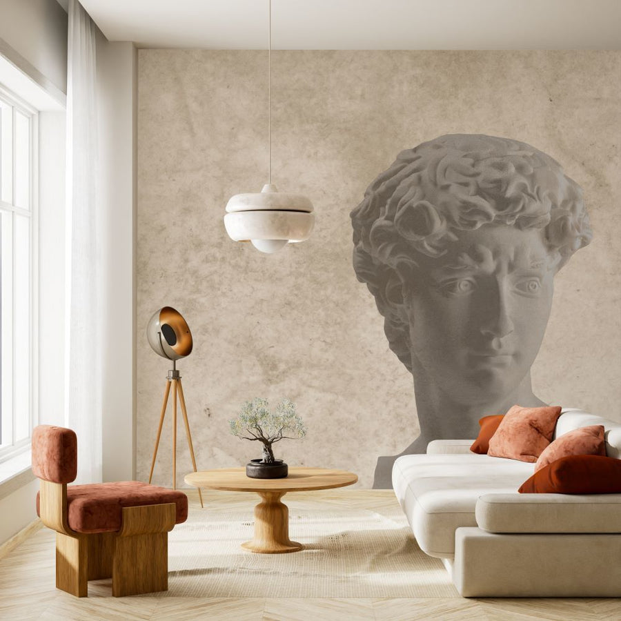 Papier peint buste de David
