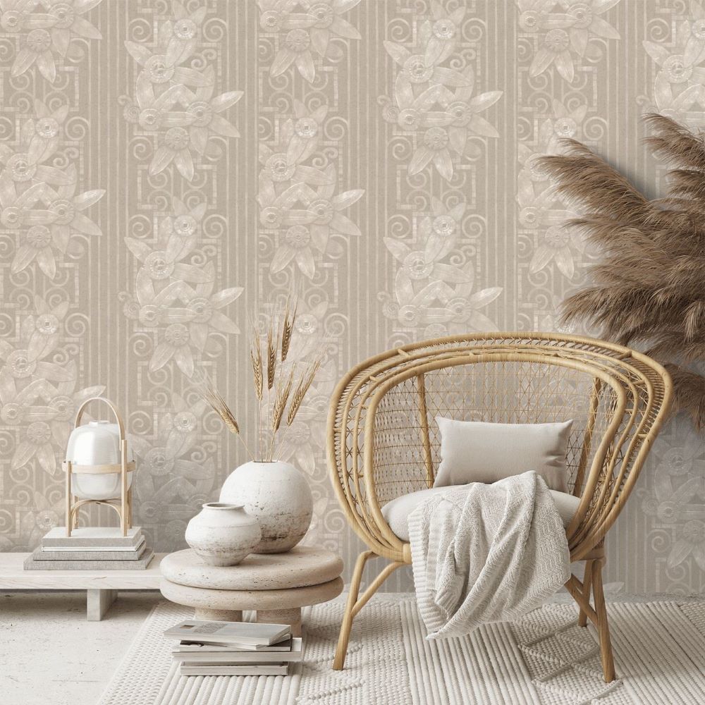 Papier peint Ralph Lauren Fleur Moderne