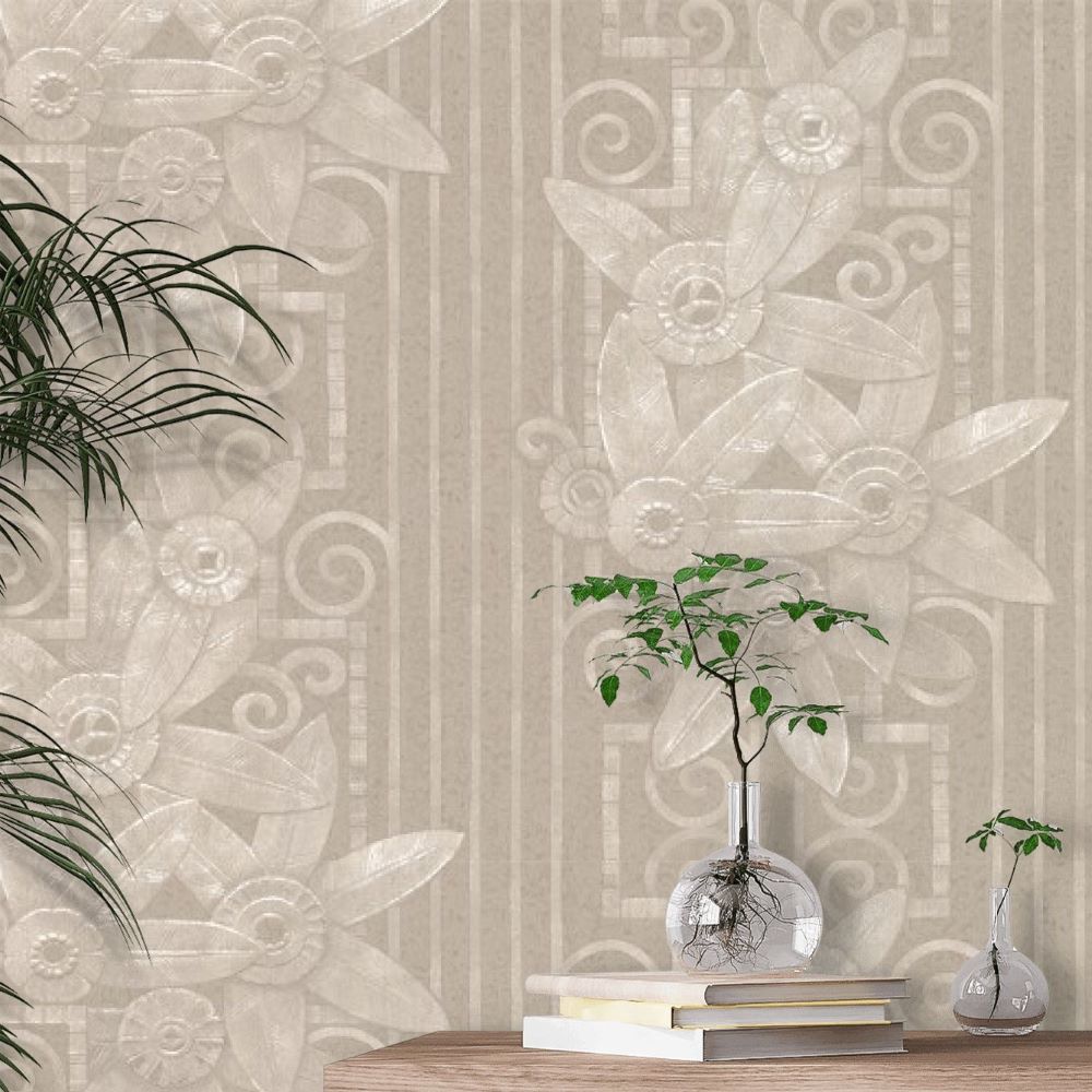 Papier peint Ralph Lauren Fleur Moderne