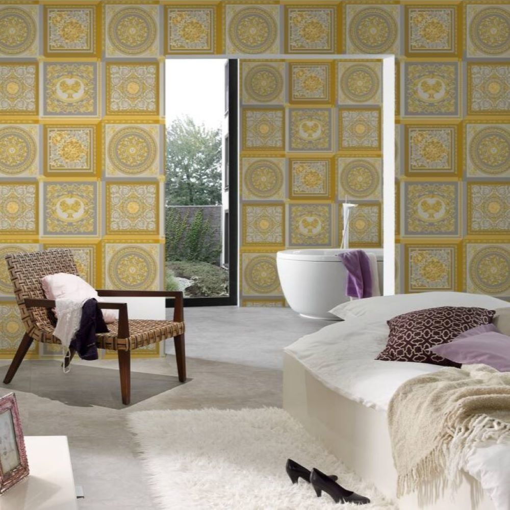 Papier peint Versace 5 Barocco mosaïque