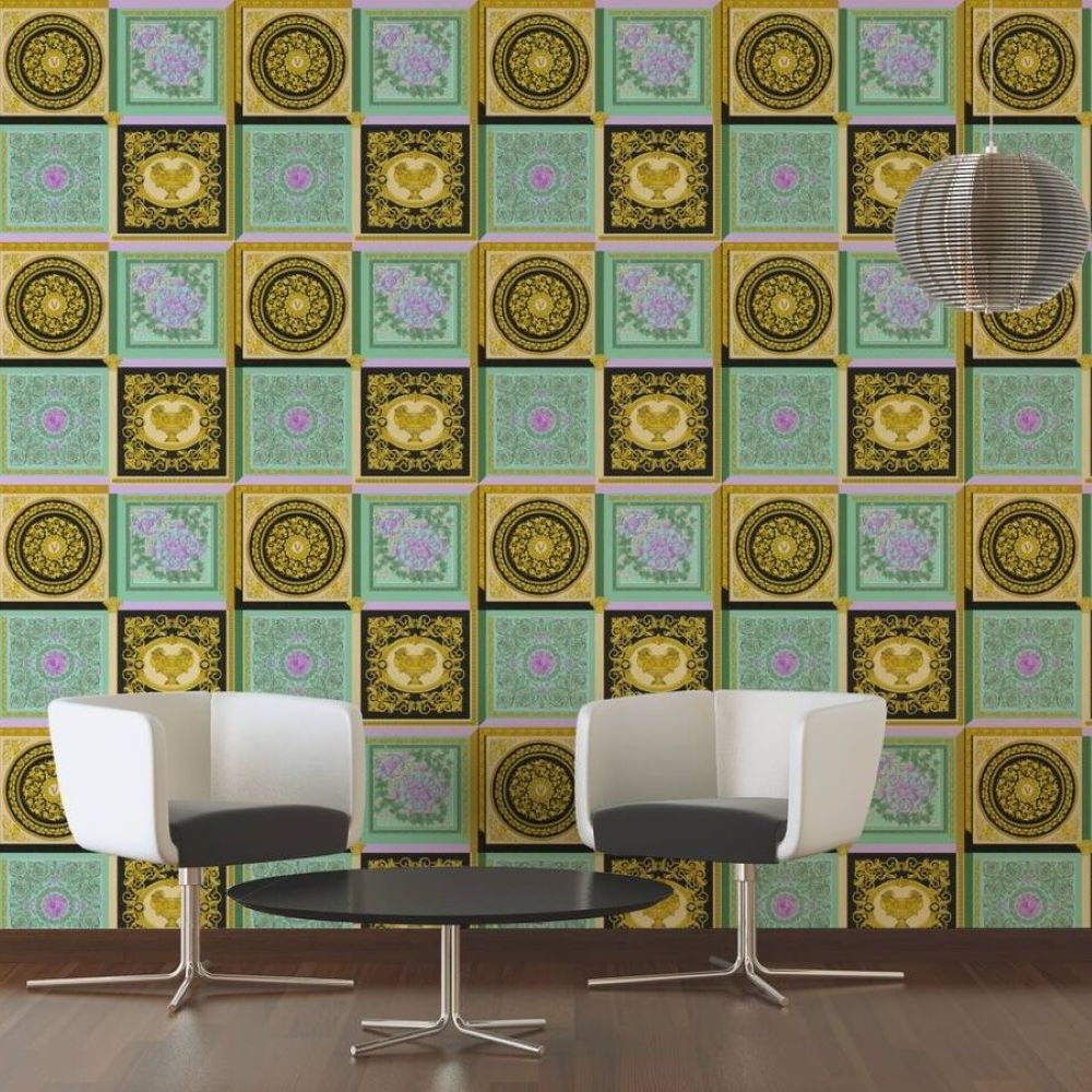 Papier peint Versace 5 Barocco mosaïque