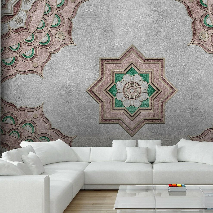 Papier peint Green Bagdad Mandala