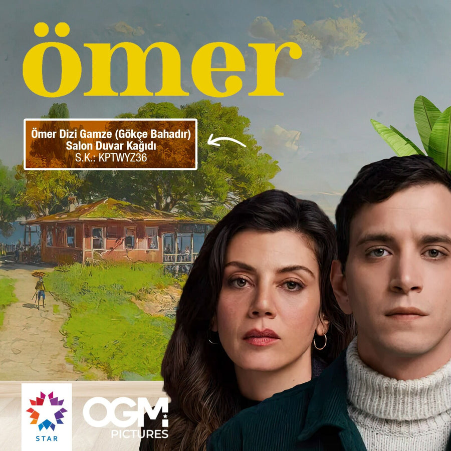 Papier peint du salon de Gamze (Gökçe Bahadır), série Ömer